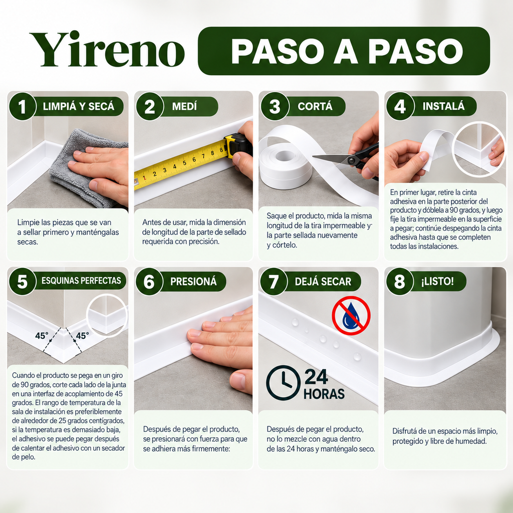 Cinta Adhesiva Selladora Impermeable + Ebook de REGALO